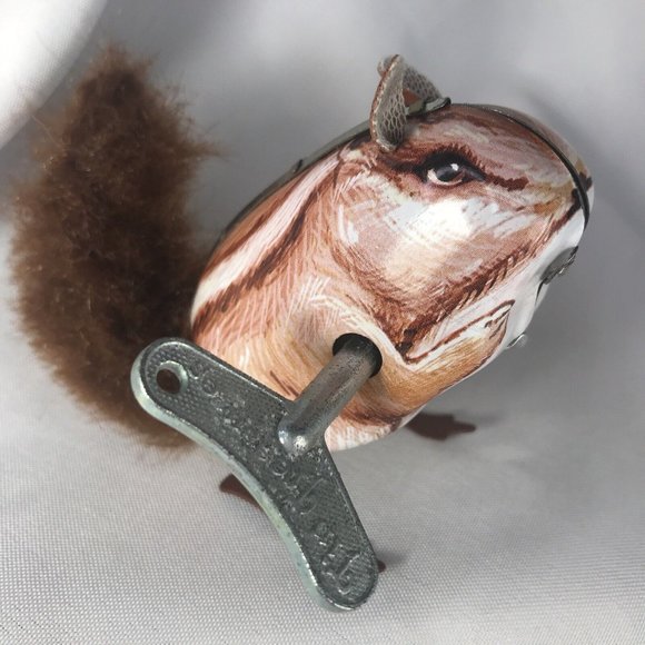 Wind Up Key Jumping World Treasures Nostalgia Classic Tin Toy Reproduction & Box - Picture 8 of 12